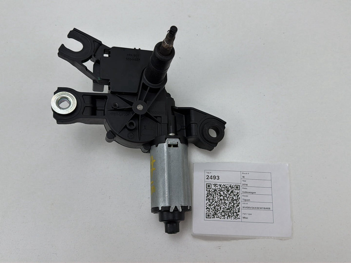 2013-2017 Volkswagen Tiguan Rear Side Windshield Wiper Motor 5N0955711B OEM
