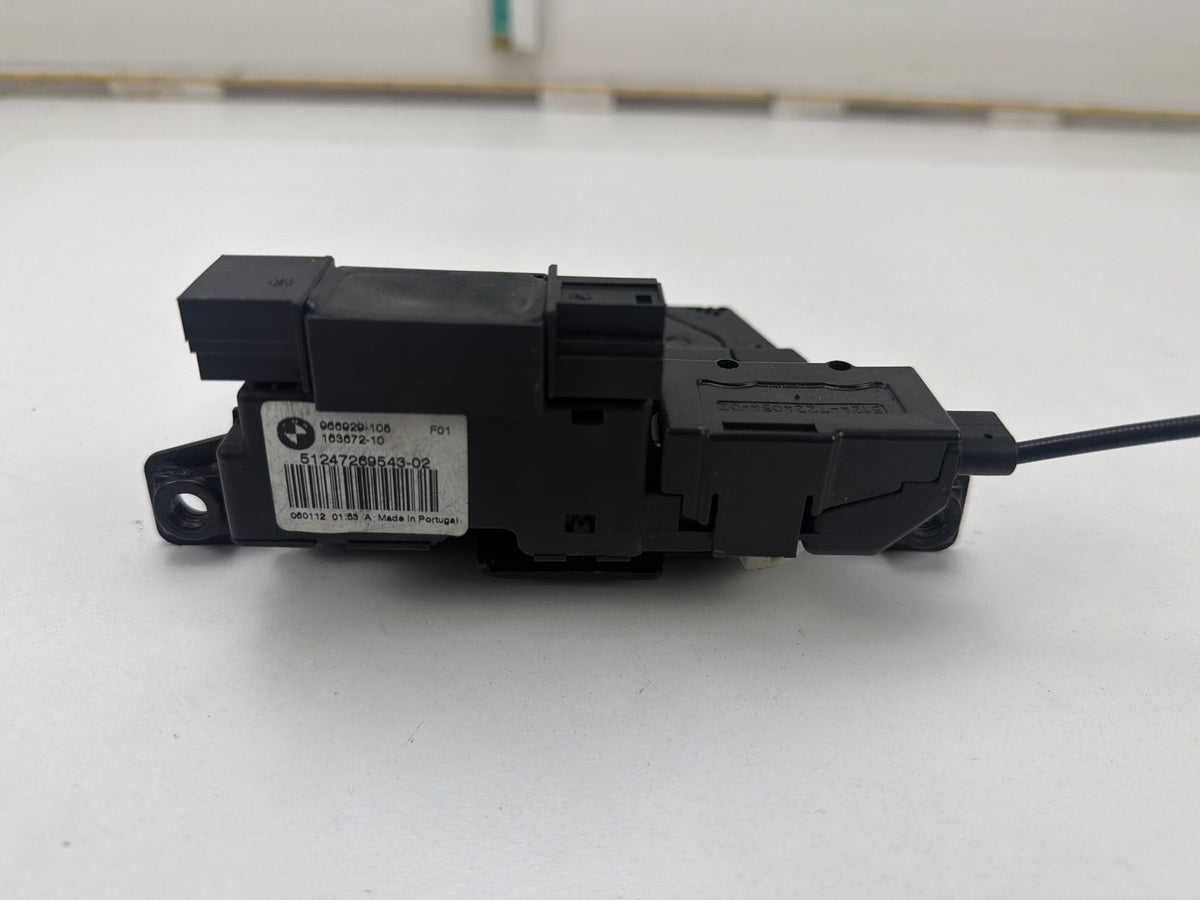 2011-2016 BMW 550i xDrive Rear Upper Trunk Lid Latch Lock Actuator Mechanism OEM