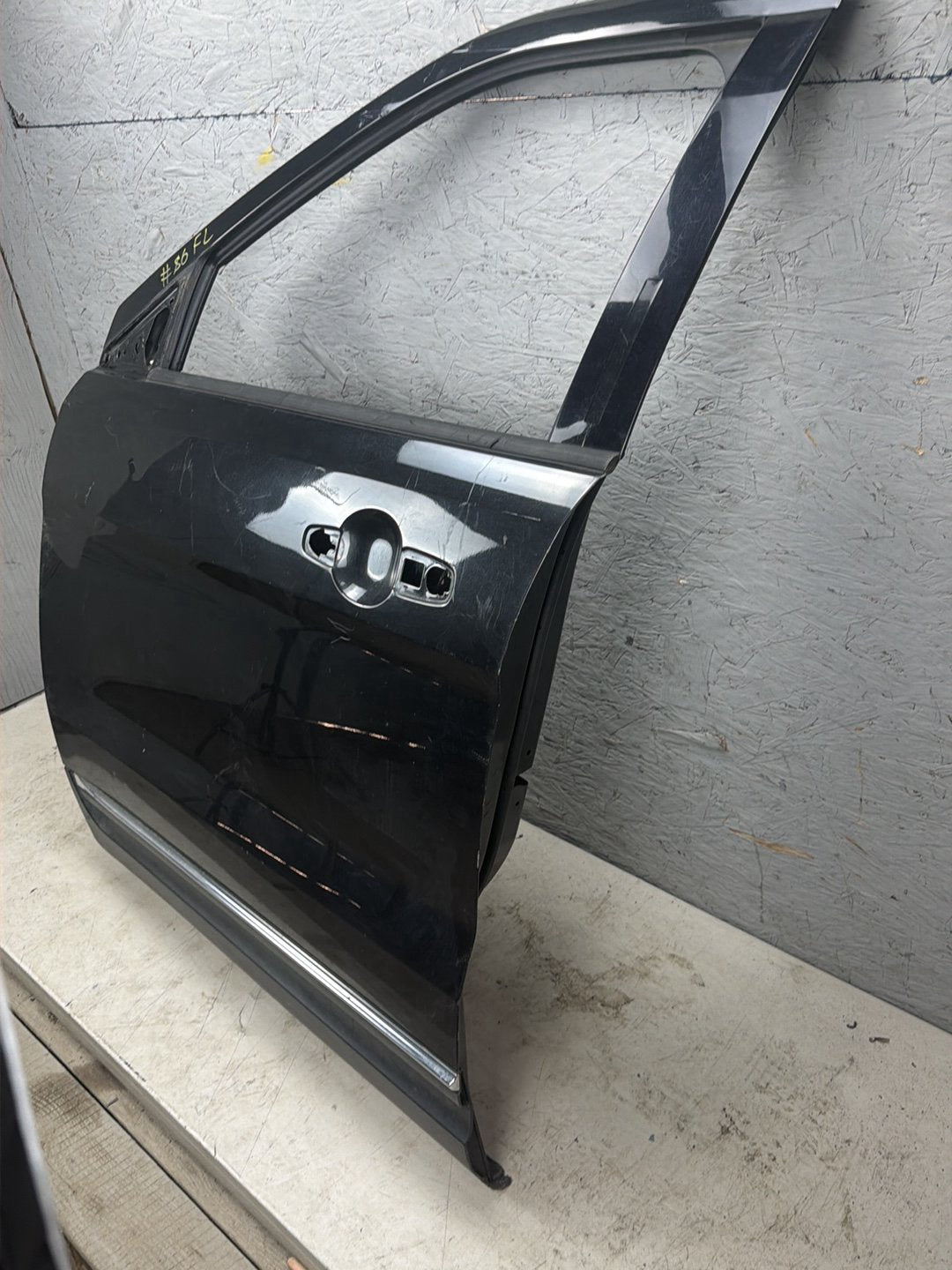 2011-2019 Ford Explorer Front Left Driver Side Door Shell Assembly Black OEM