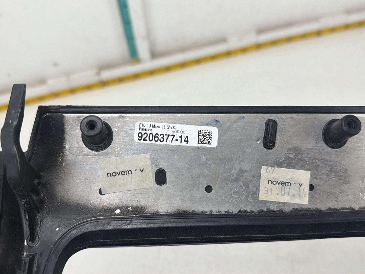 2011-2016 BMW 528i F10 Front Center Console Shift Panel Trim 9206377-14 OEM