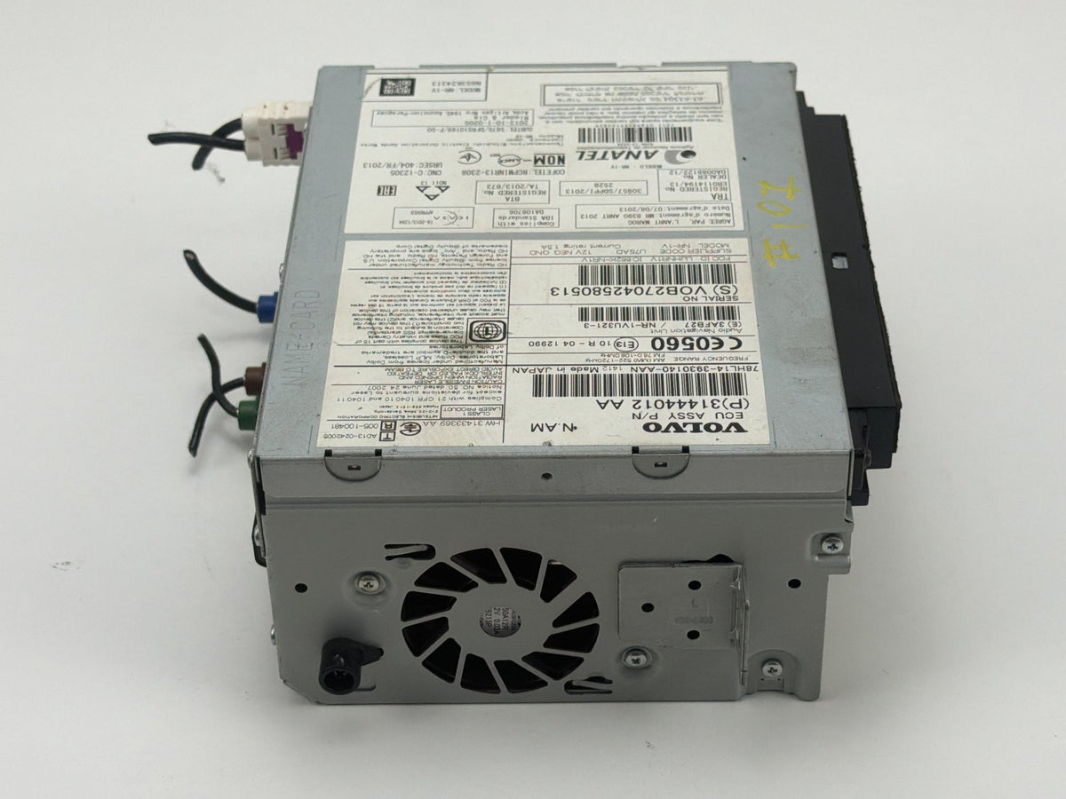 2011-2018 Volvo S60 Audio Infotainment AM FM Radio Receiver Unit 31444012 OEM