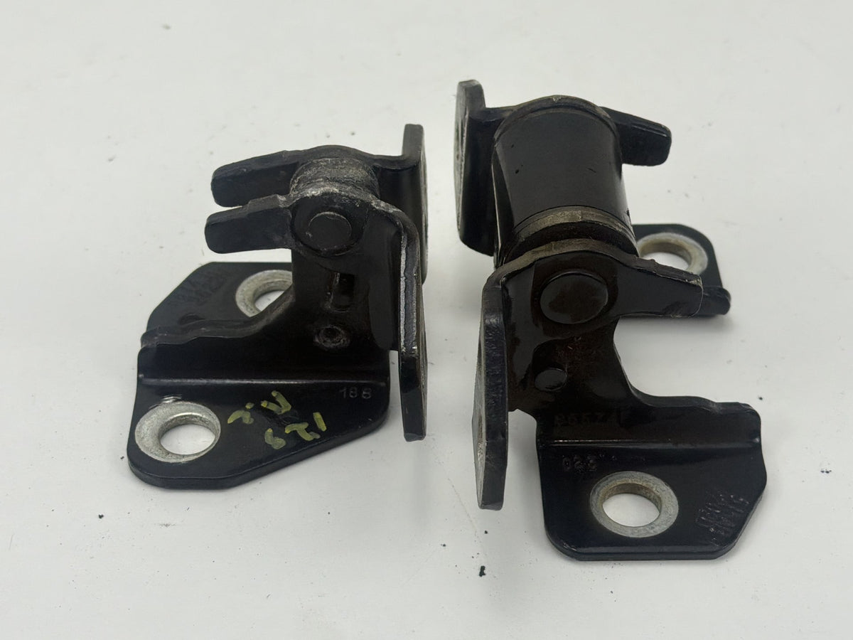 2011-2014 Dodge Charger Rear Left Side Upper & Lower Door Hinges Pair OEM