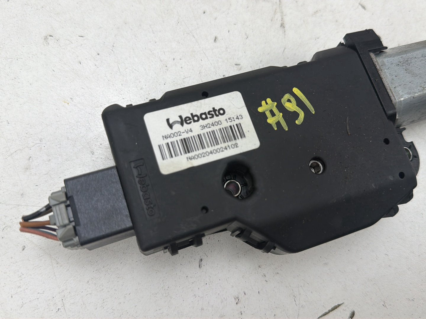 2014-2020 Infiniti Q50 V37 Sun Roof Moon Roof Motor NA002-V4 OEM
