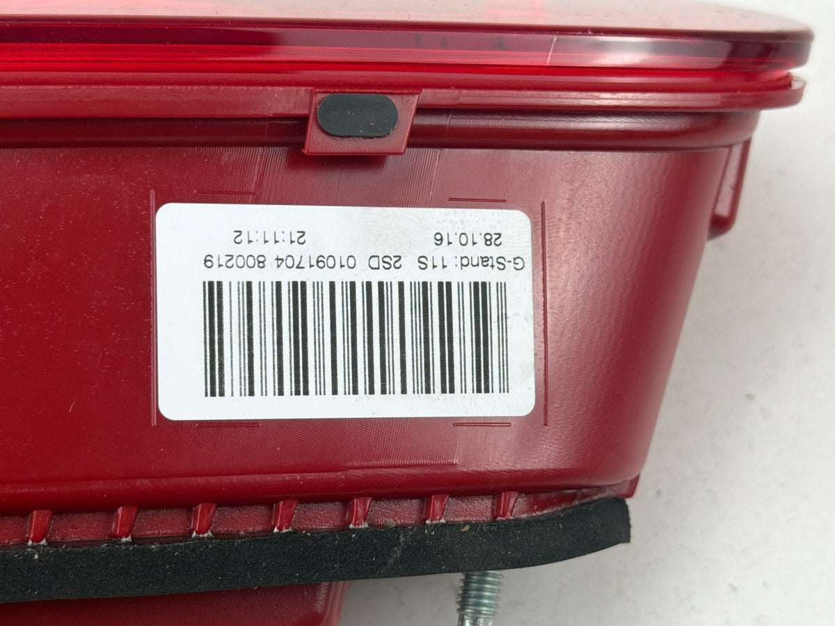 2013-2016 Audi S4 Sedan Right Passenger Side Inner Tail Light 2SD01091704 OEM