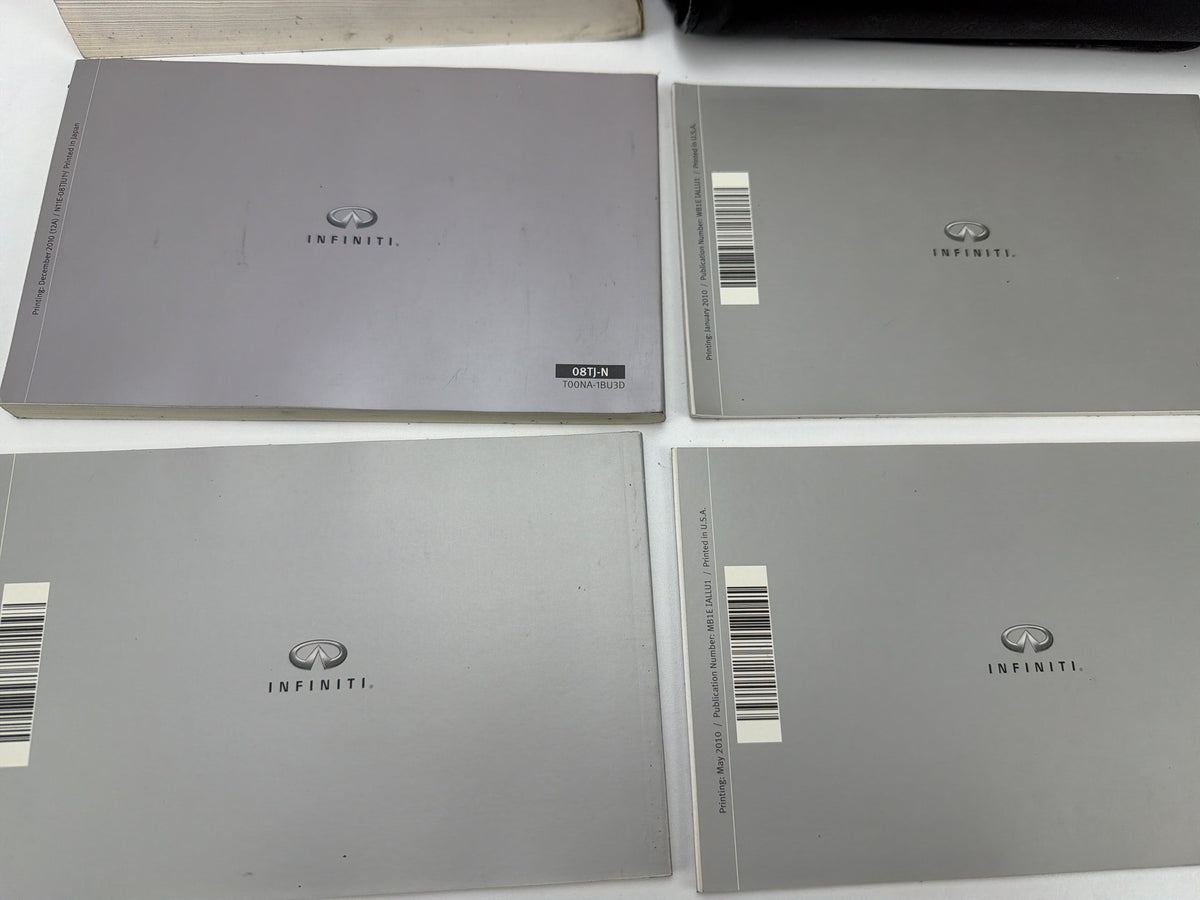 2011 Infiniti QX56 Owners Manual Case Portfolio Kit Set User Guide Book Set OEM