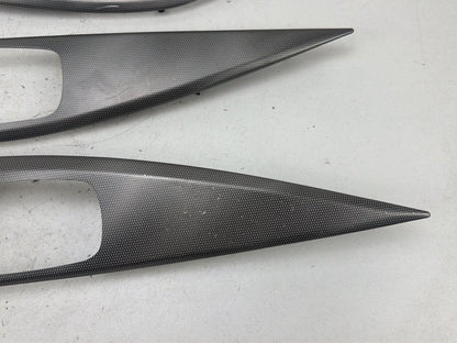 2014-2020 Infiniti Q50 V37 Interior Door Handle Trim Cover Bezel Panel 4 Pcs OEM