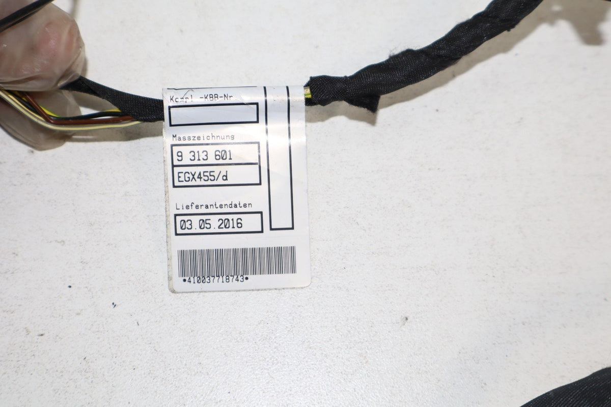 2013-2018 BMW 320I xdrive Front Left Side Door Wiring Harness 9313601 OEM