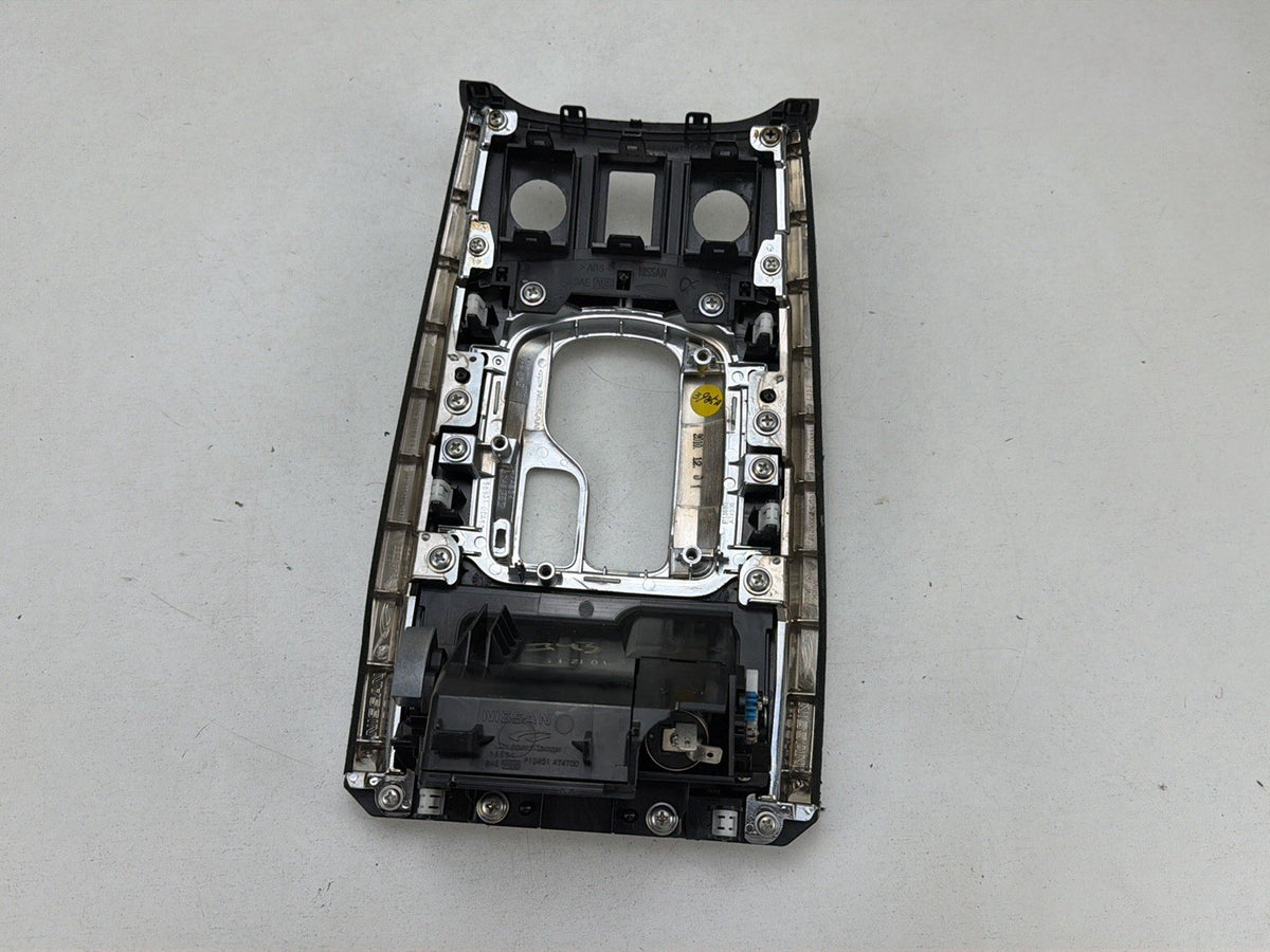 2009-2013 Infiniti G37 Center Console Gear Shifter Trim Bezel Panel OEM