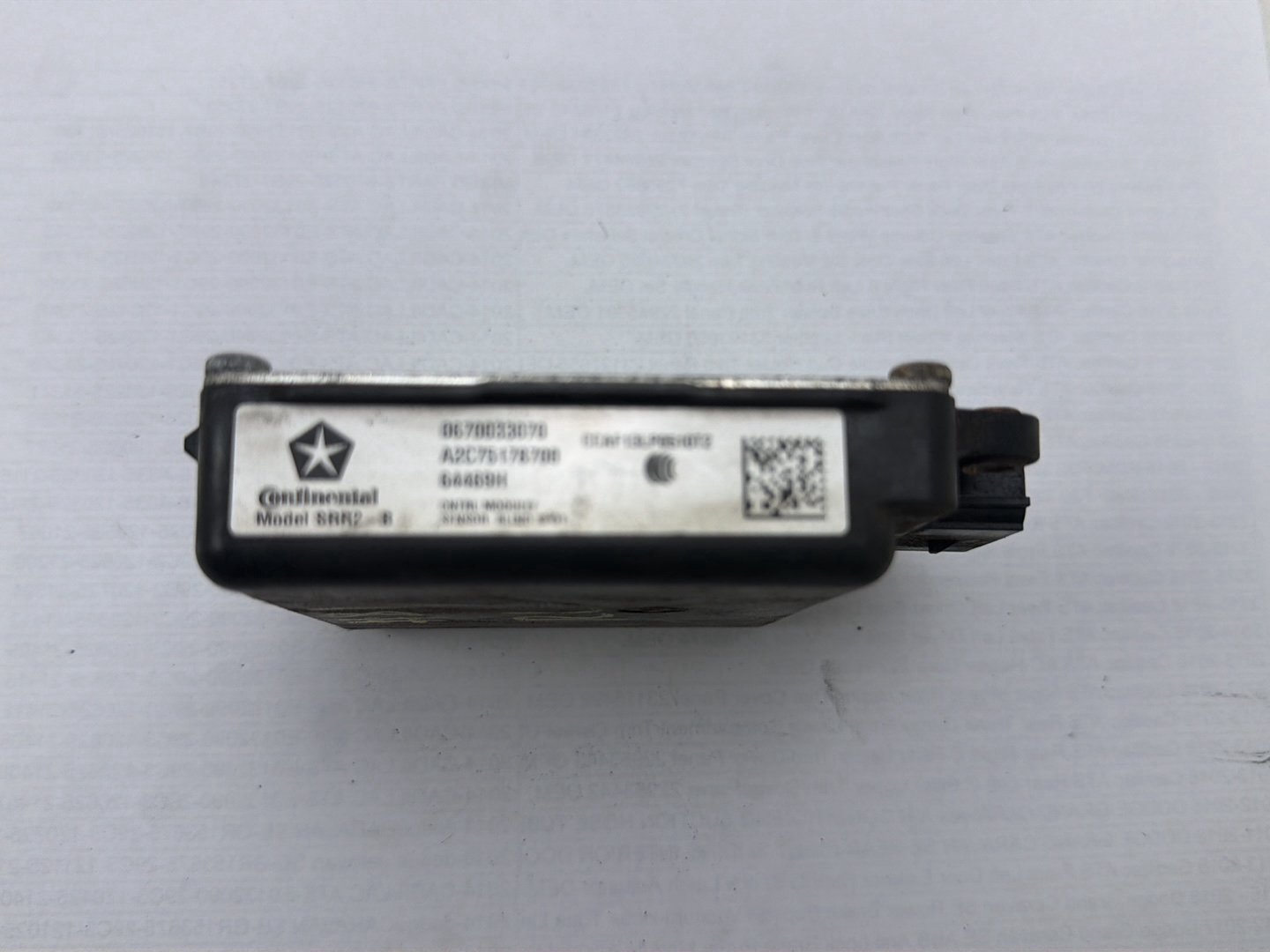 2014-2017 Maserati Ghibli Left Rear Blind Spot Radar Sensor 0670033070 OEM
