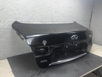 2014-2017 Infiniti Q50 Rear Trunk Lid Gate Hatch Shell Assembly AWD Black OEM