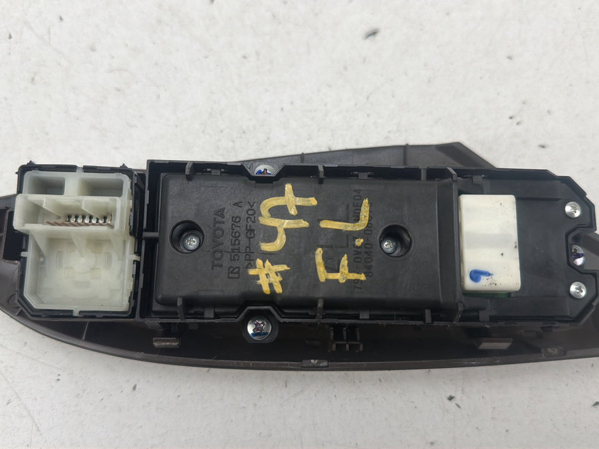 2015-2020 Toyota Sienna Front Left Driver Side Door Window Switch 7423208070 OEM