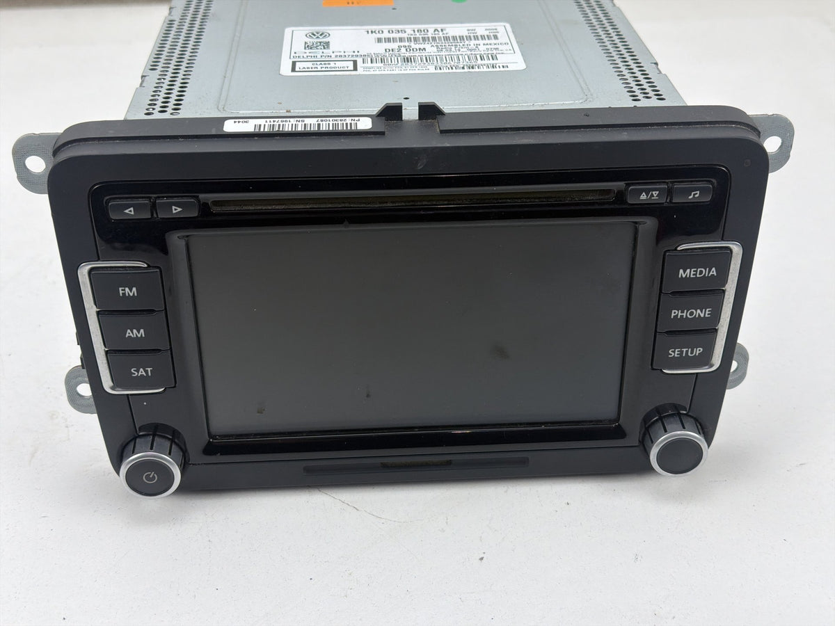 2012-2019 Volkswagen Beetle AM FM CD Player Radio Receiver 1K0035180AF OEM