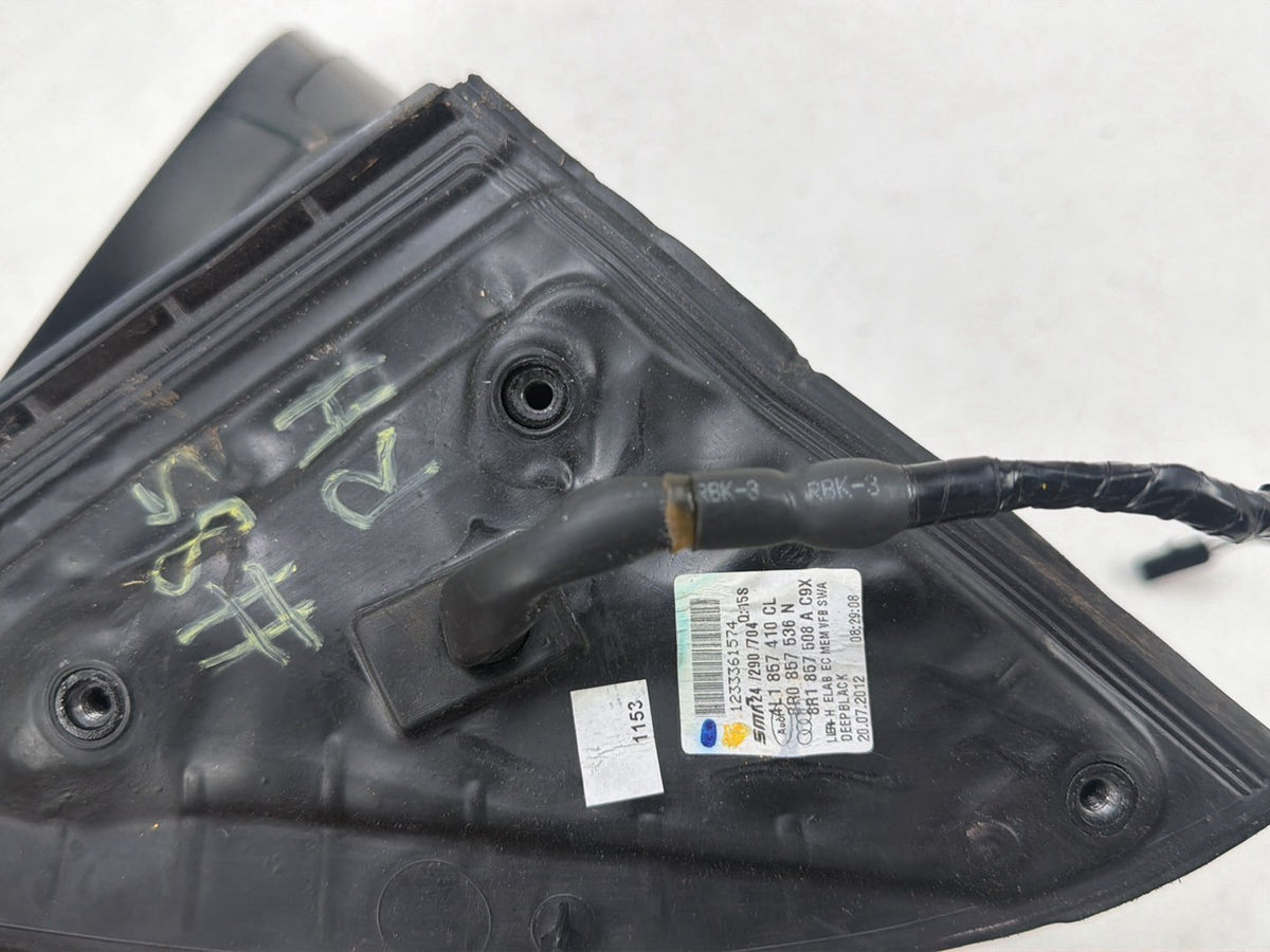 2010-2015 Audi Q7 4L Right Passenger Side Door Power Mirror Assembly OEM