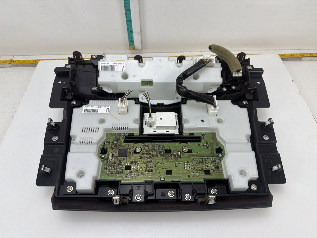 2011-2013 Infiniti QX56 Radio Audio Media Climate Control Switch Panel OEM