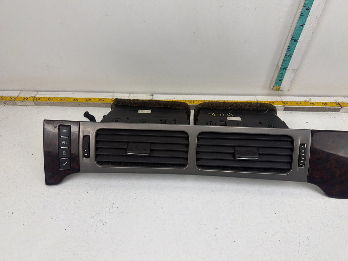 2007-2014 GMC Yukon XL 1500 Center Dash Molding Trim Bezel w/ Air Vents OEM