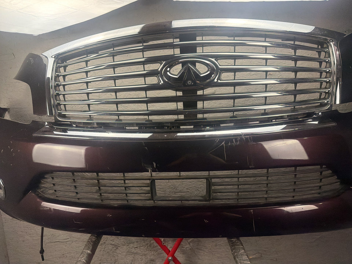 2011-2013 Infiniti QX56 Front Bumper Cover Assembly W/Grille & Fogs OEM