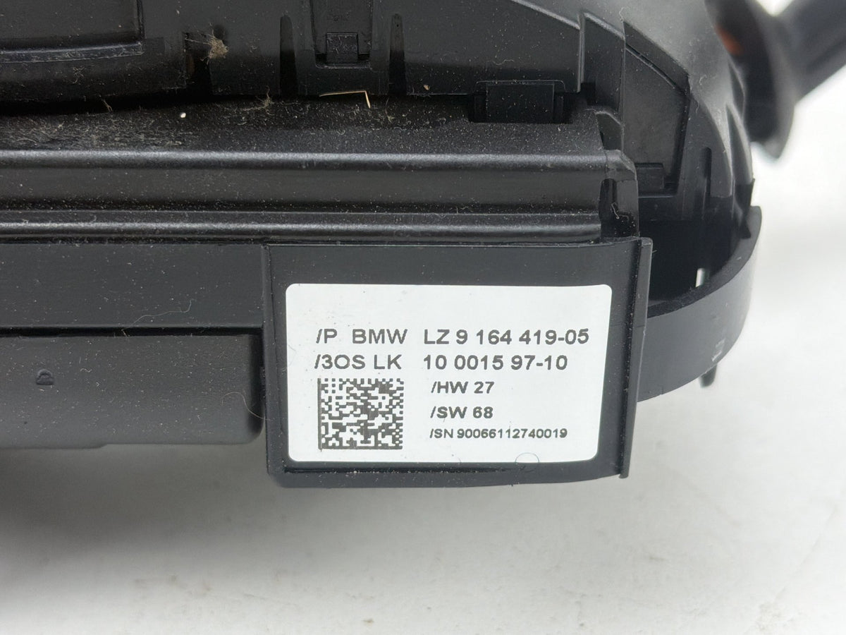2010-2013 BMW X5 Steering Column Combination Switch & Clock Spring 9164419 OEM