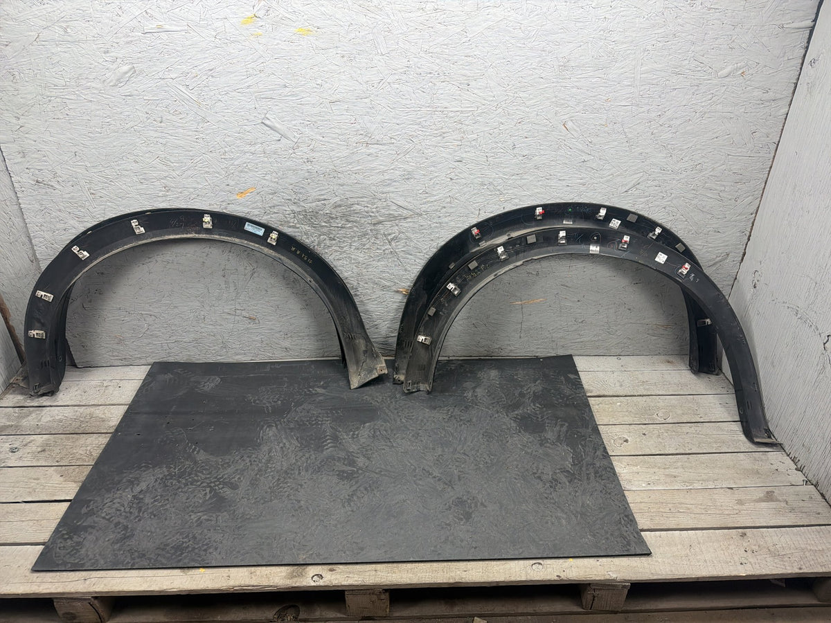 2011-2013 Infiniti QX56 Wheel Arch Fender Flare Trim Molding Set of 4 OEM
