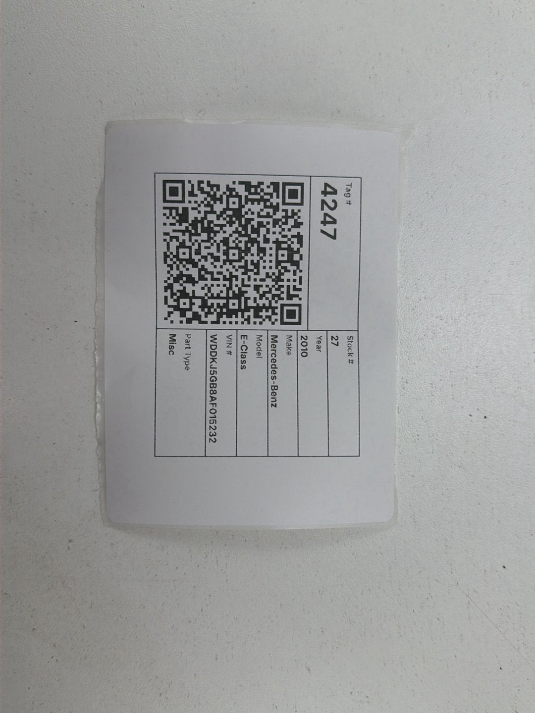 2010-2013 Mercedes-Benz E-Class-Coupe Computer Control Module A2079010200 OM