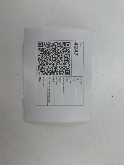 2010-2013 Mercedes-Benz E-Class-Coupe Computer Control Module A2079010200 OM