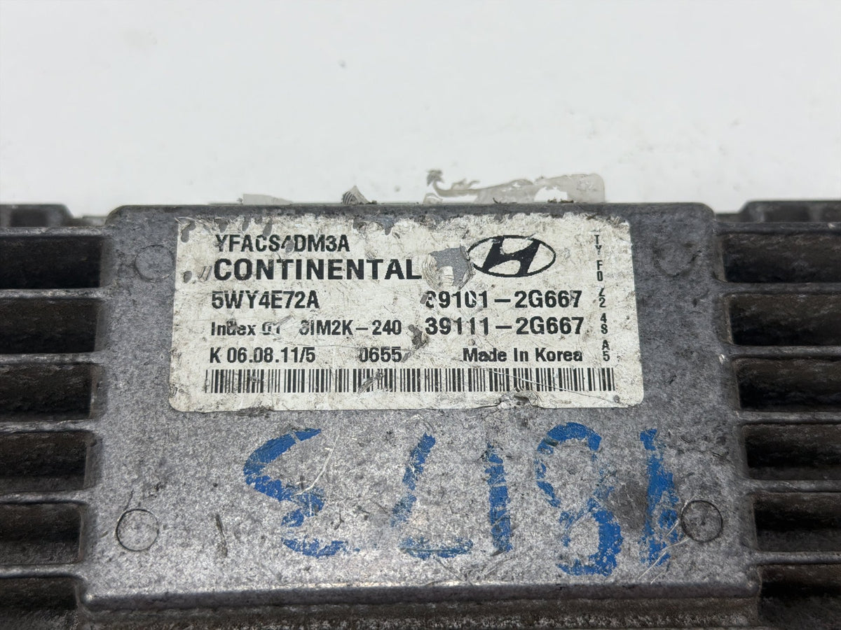 2011-2014 Hyundai Sonata Engine Computer Control Module 5WY4E72A OEM