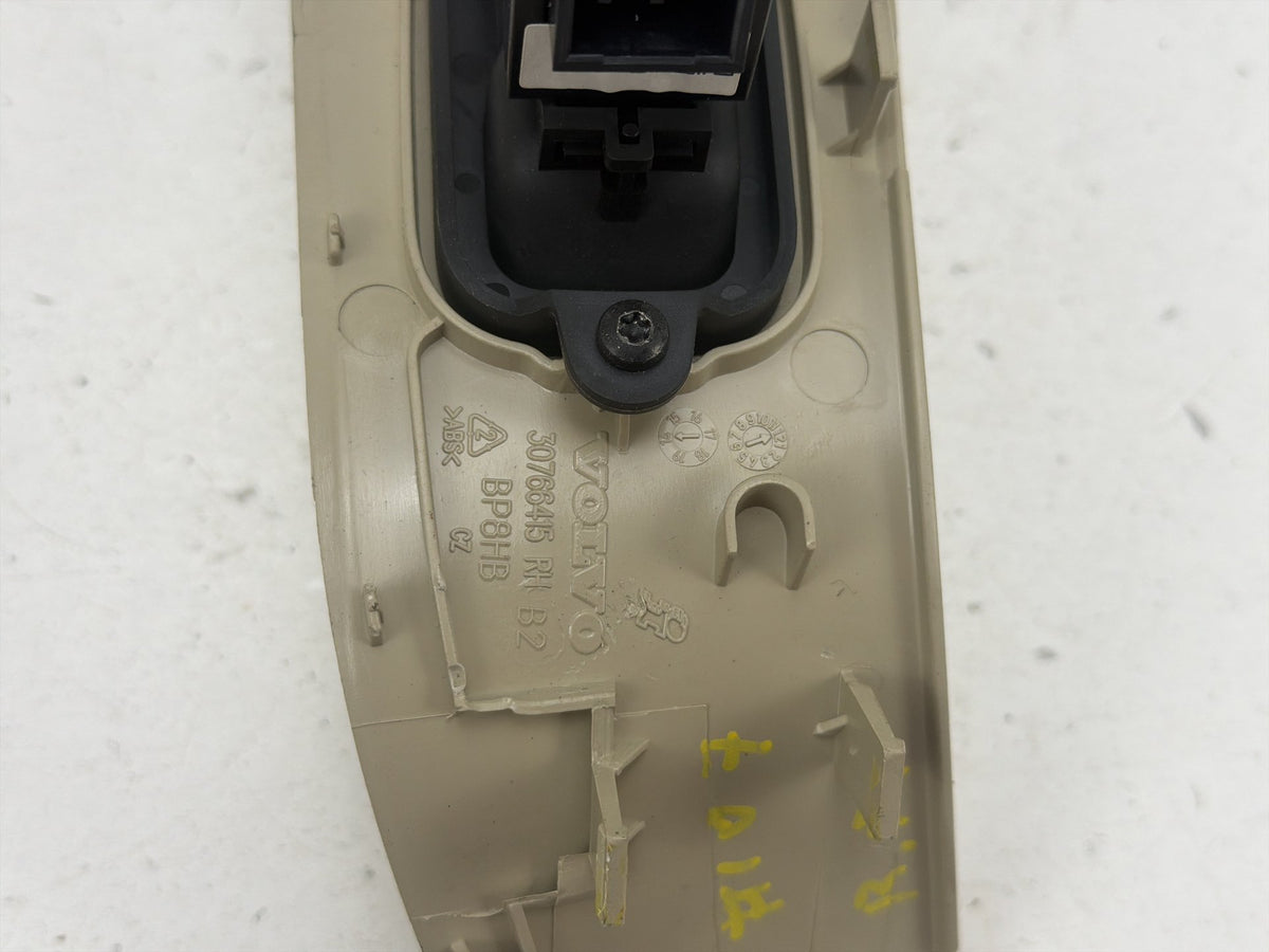 2011-2018 Volvo S60 Rear Right Passenger Side Power Window Switch Bezel Trim OEM