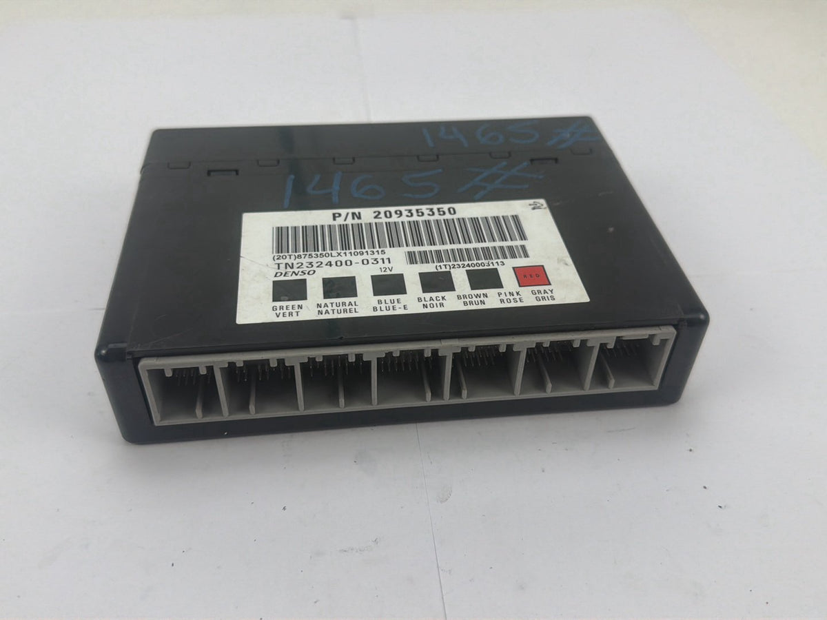 2007-2012 Chevrolet Express 2500 Body Control Module BCM 20935350 OEM