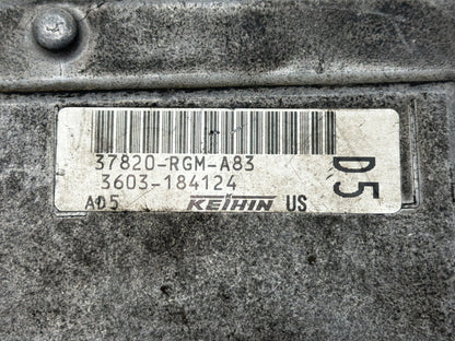 2007 Honda Odyssey Engine Bay Engine Control Module ECM ECU 37820-RGM-A83 OEM