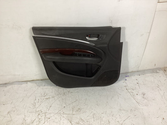 2014 - 2020 Acura MDX Front & Rear Left Side Interior Door Trim Panel OEM.