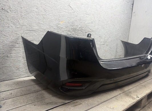 2016-2019 Nissan Sentra Rear Bumper Cover Standard Type Black NI1100312 OEM