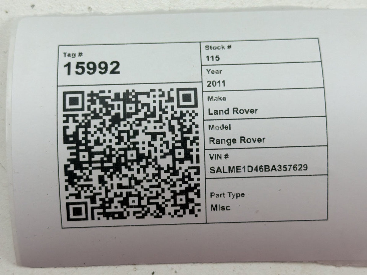 2010-2013 Land Rover Range Rover Hood Bonnet Release Handle FSC000030PVA OEM