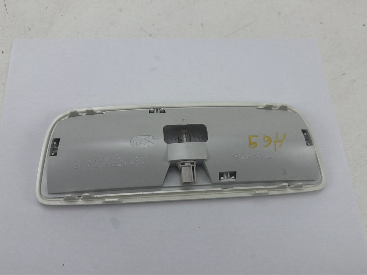 2008-2014 Mercedes-Benz C250 Rear Overhead Dome Light A2048204801 OEM