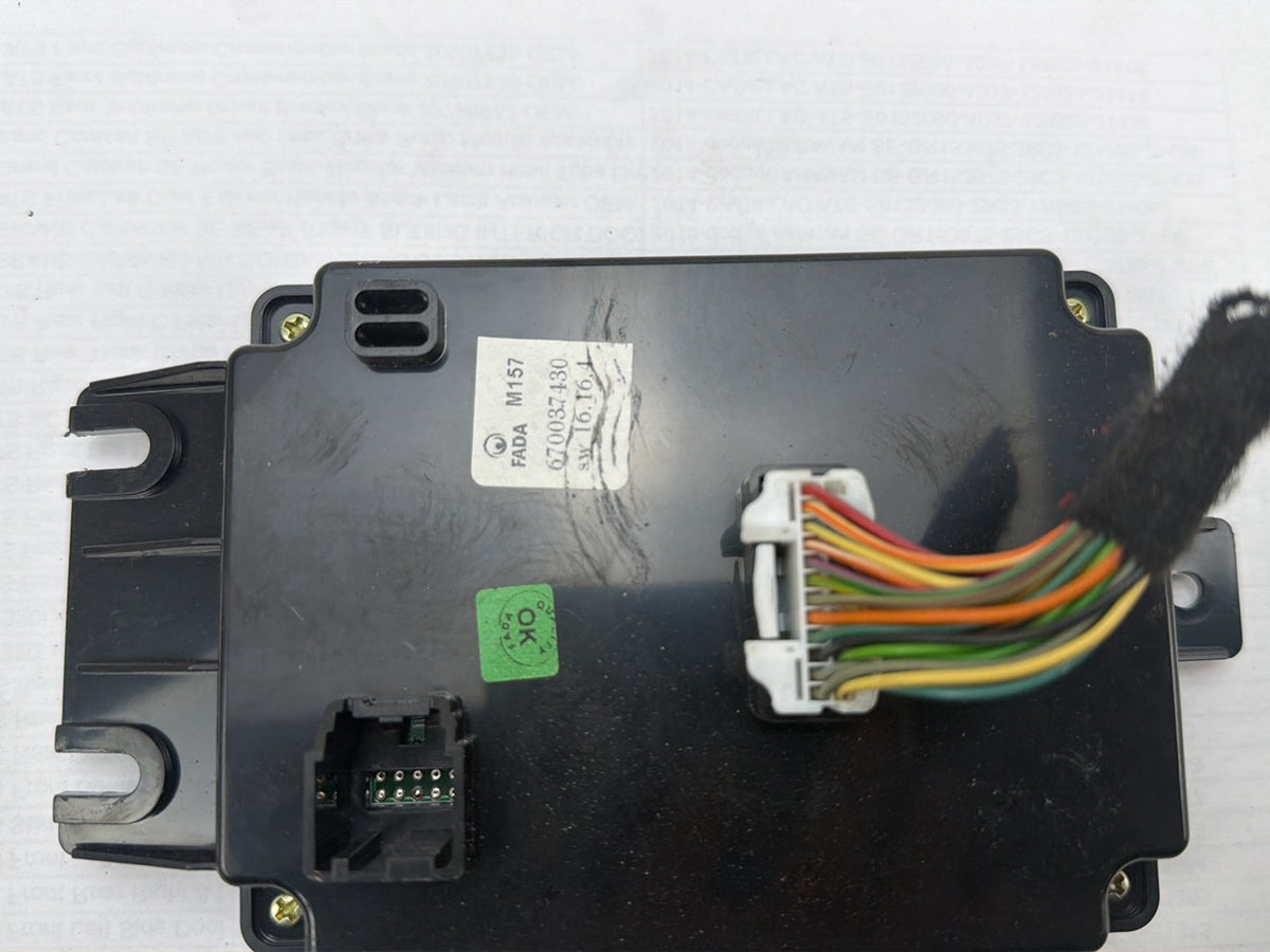 2014-2017 Maserati Ghibli Climate Control Module 670037262 OEM