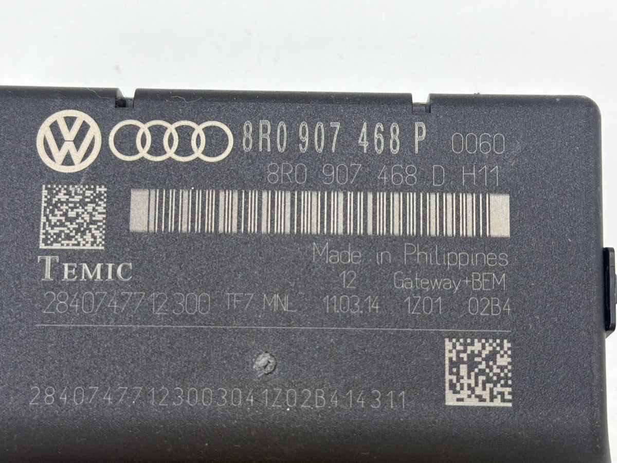 2013-2016 Audi A5 Network Interface Gateway Control Module 8R0907468P OEM