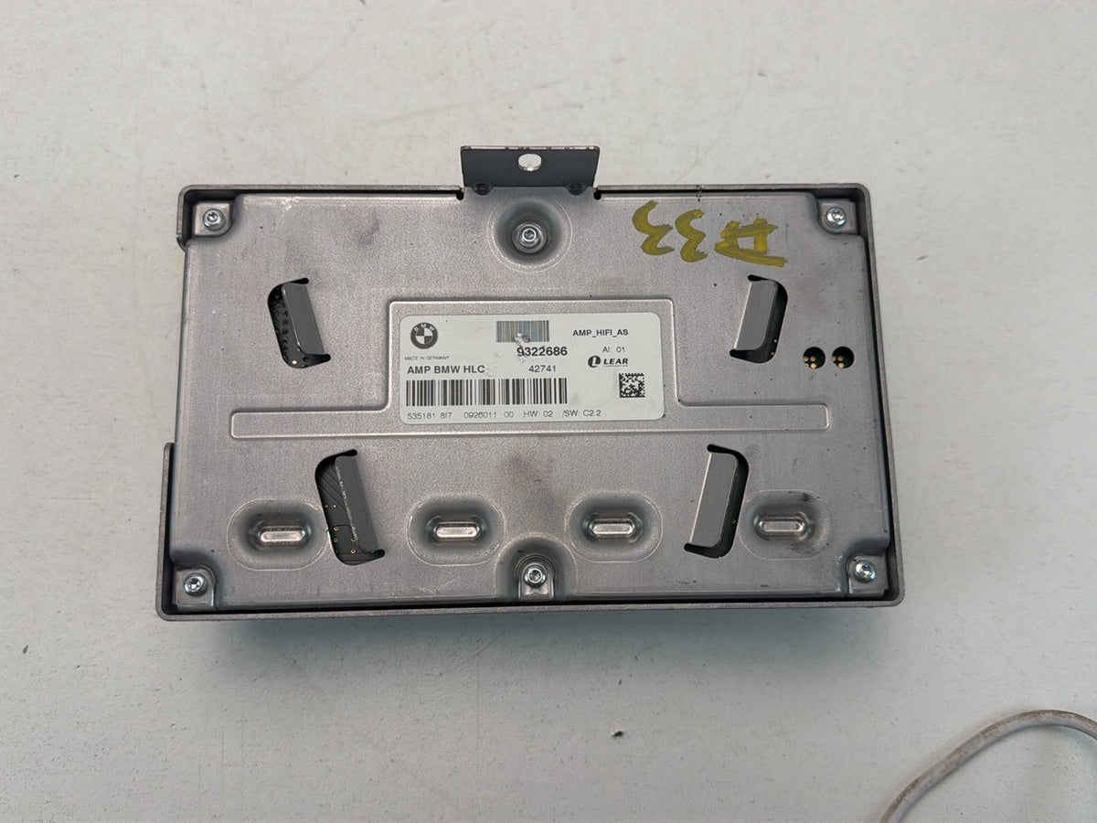 2014-2016 BMW 228i F22 Audio Equipment Radio Stereo Amplifier 9322686 OEM