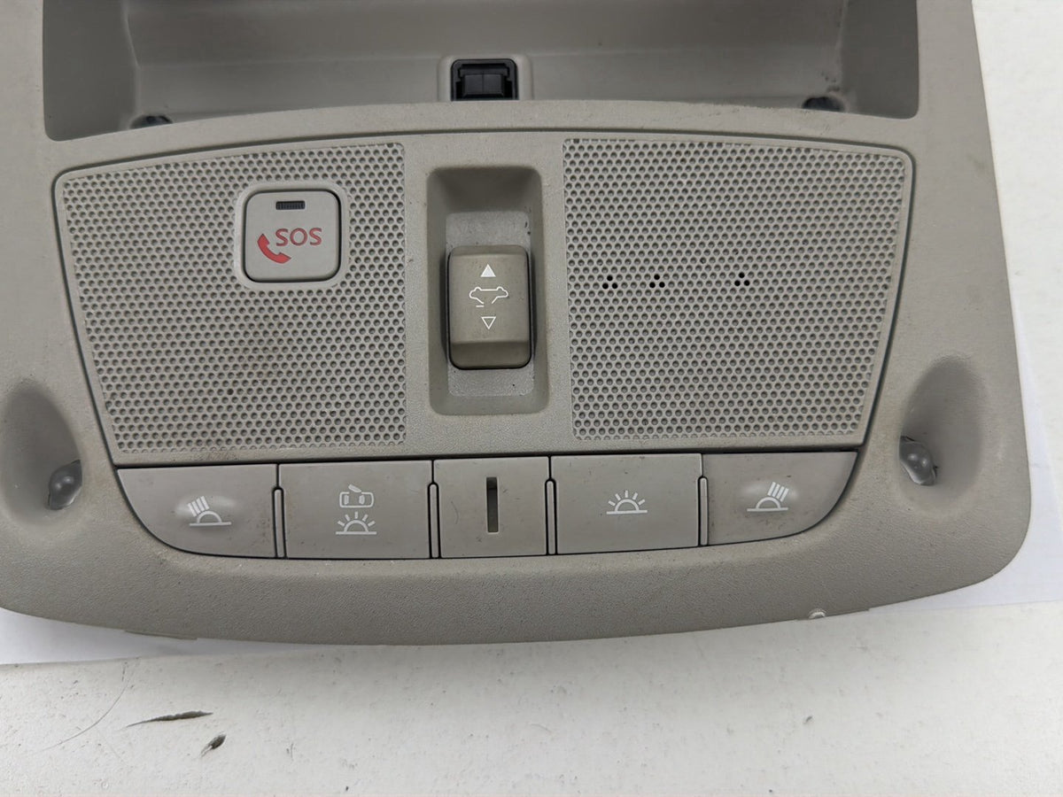 2014-2021 Infiniti Q50 Roof Overhead Console Map Light Sunroof SOS Switch OEM