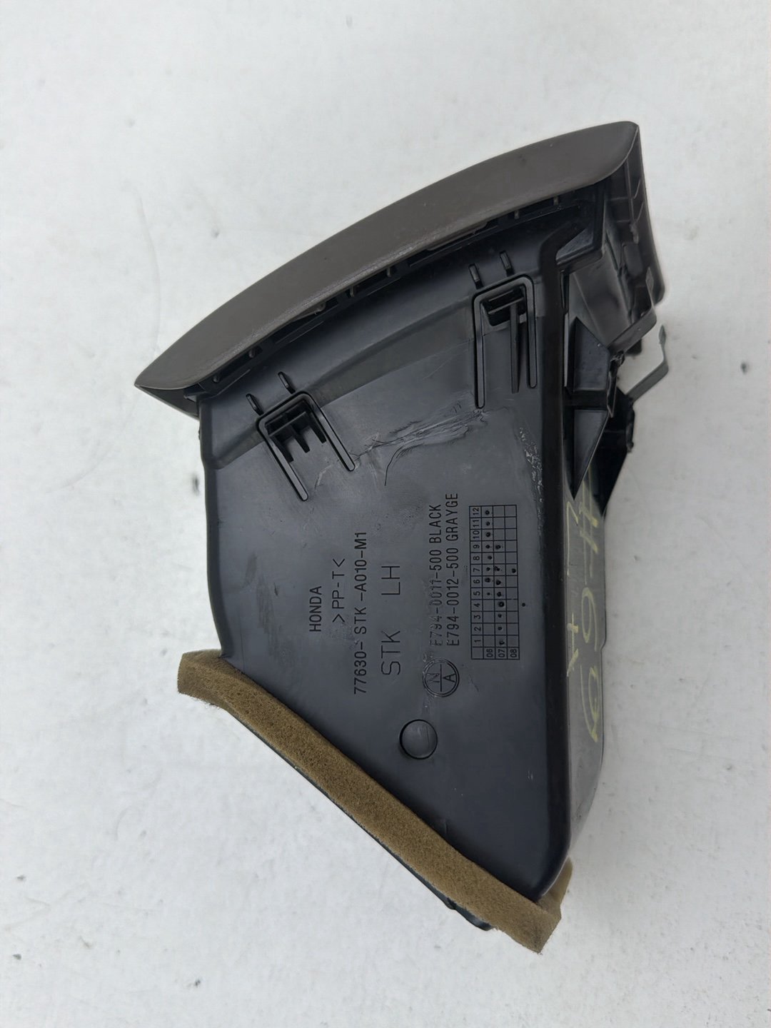 2007-2012 Acura RDX Front Left Driver Side Dash AC Air Vent Outlet Heat OEM