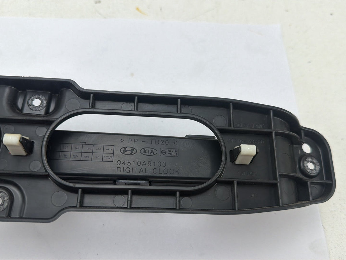 2015-2018 Kia Sedona Dash Digital Clock Display Hazard Switch 94510-A9100 OEM