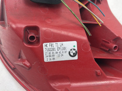 2009-2012 BMW F01 - Rear Left Driver Side Outer Tail Light 7182201 OEM