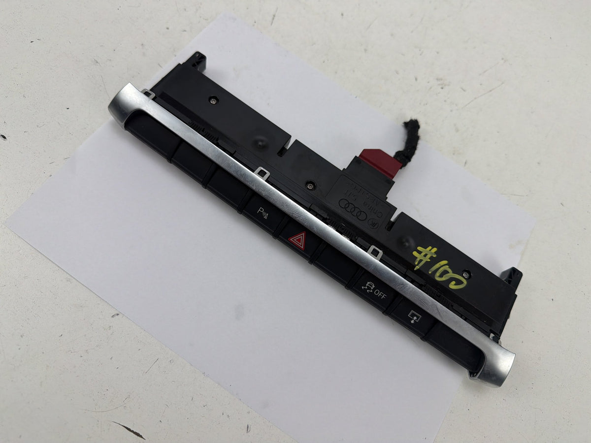 2015-2020 Audi A3 Dashboard Hazard Traction Parking Control Switch Panel OEM