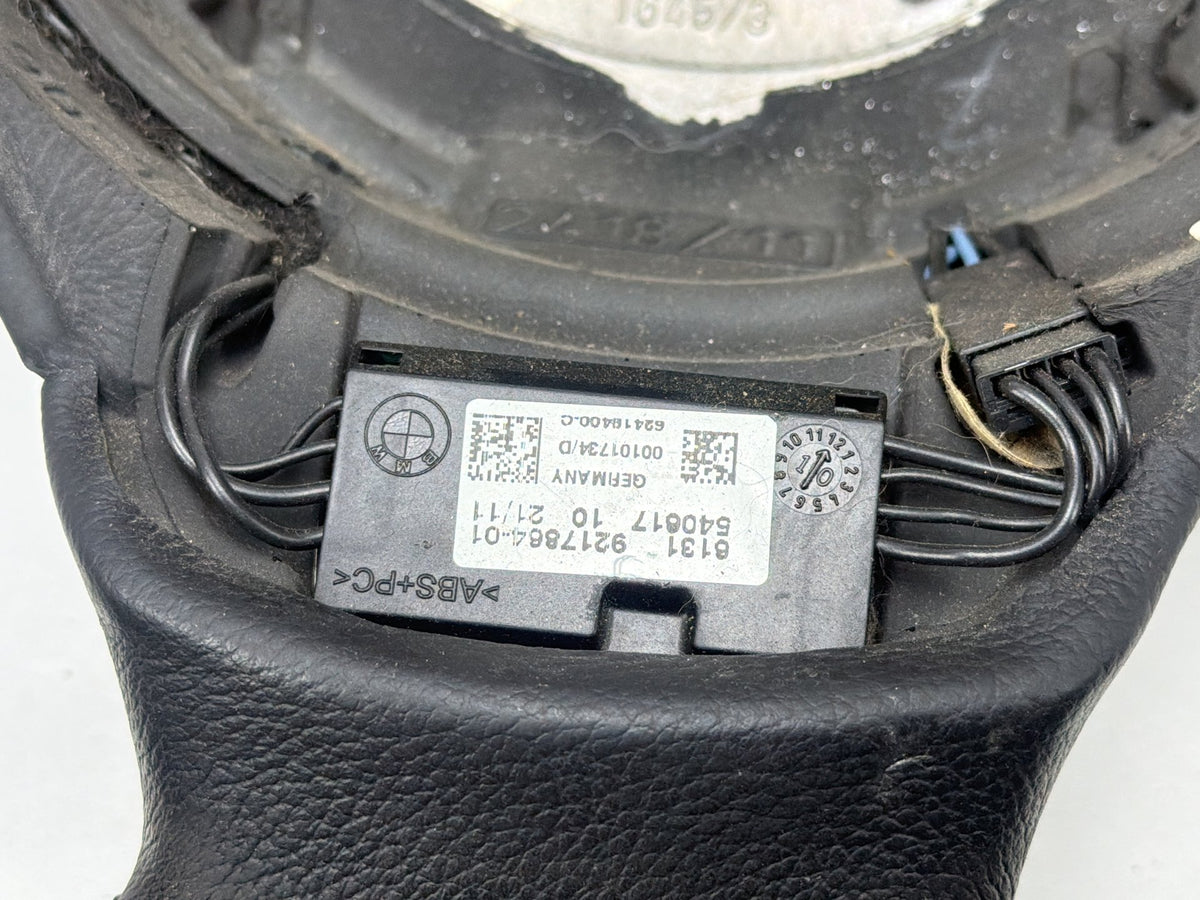 2009-2011 BMW 335i xDrive Steering Wheel w/ Controls Black 9217864 OEM
