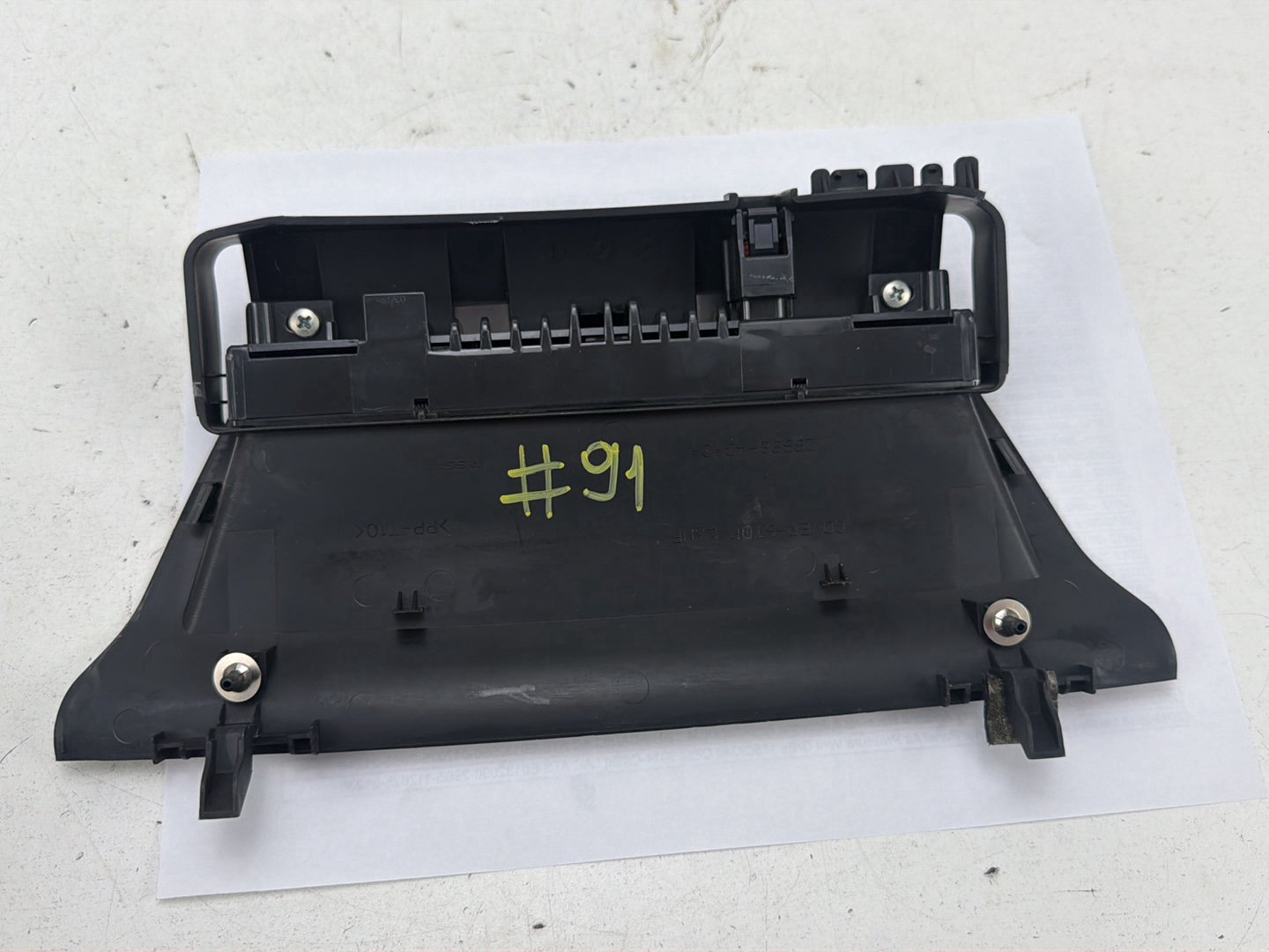 2014-2020 Infiniti Q50 V37 High Mounted Stop Lamp Cover Trim 26598-4GA0A OEM