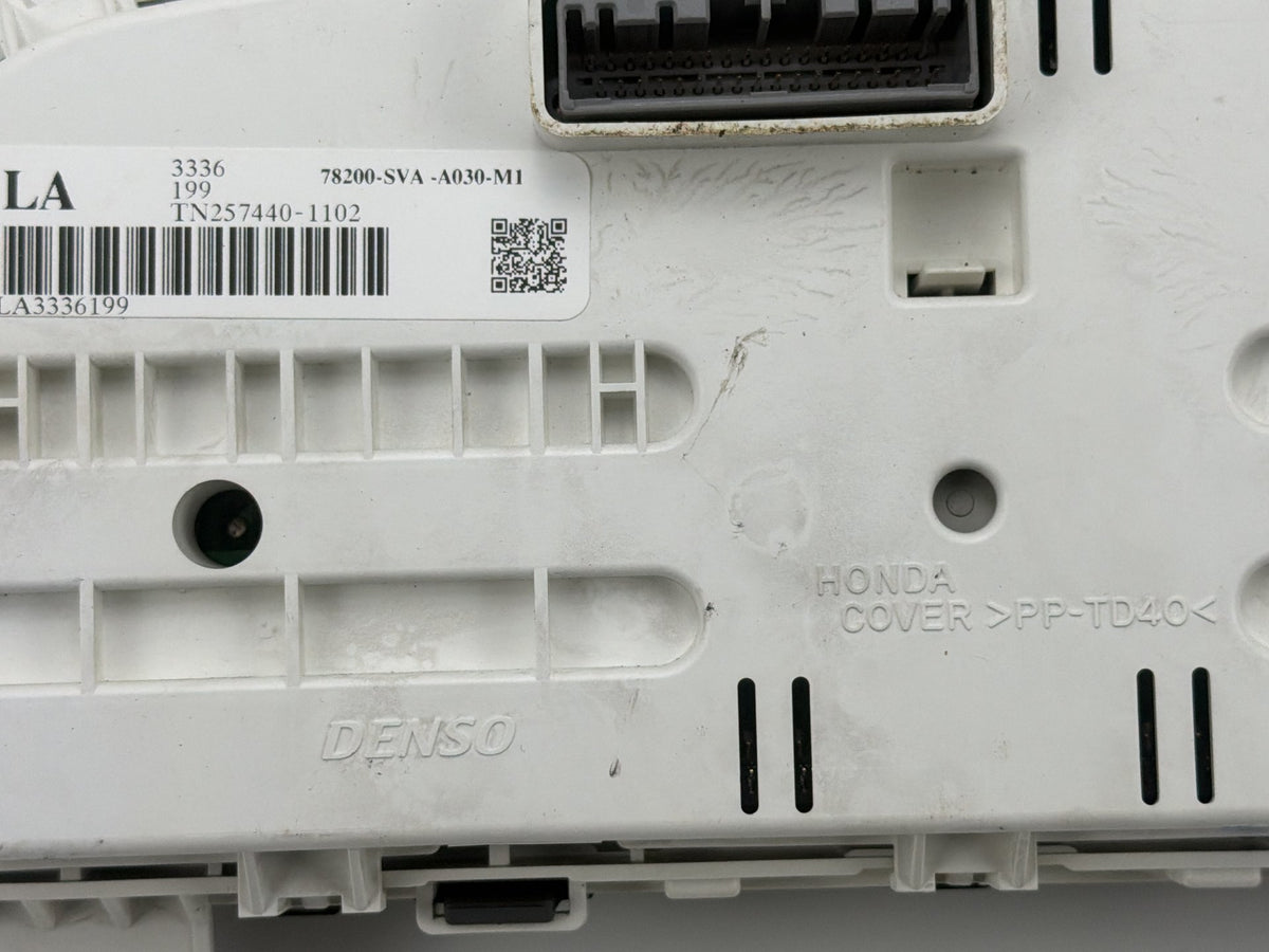 2006-2011 Honda Civic Tachometer Instrument Cluster 78200-SVA-A030-M1 OEM