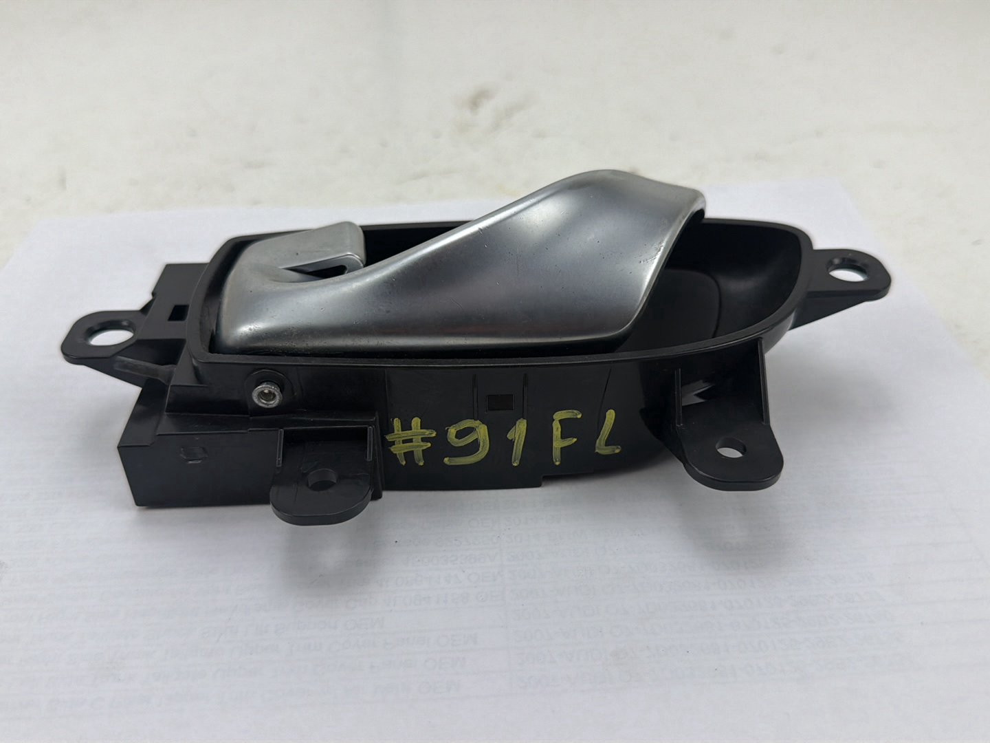 2014-2021 Infiniti Q50 Front Left Driver Side Interior Inside Door Handle OEM