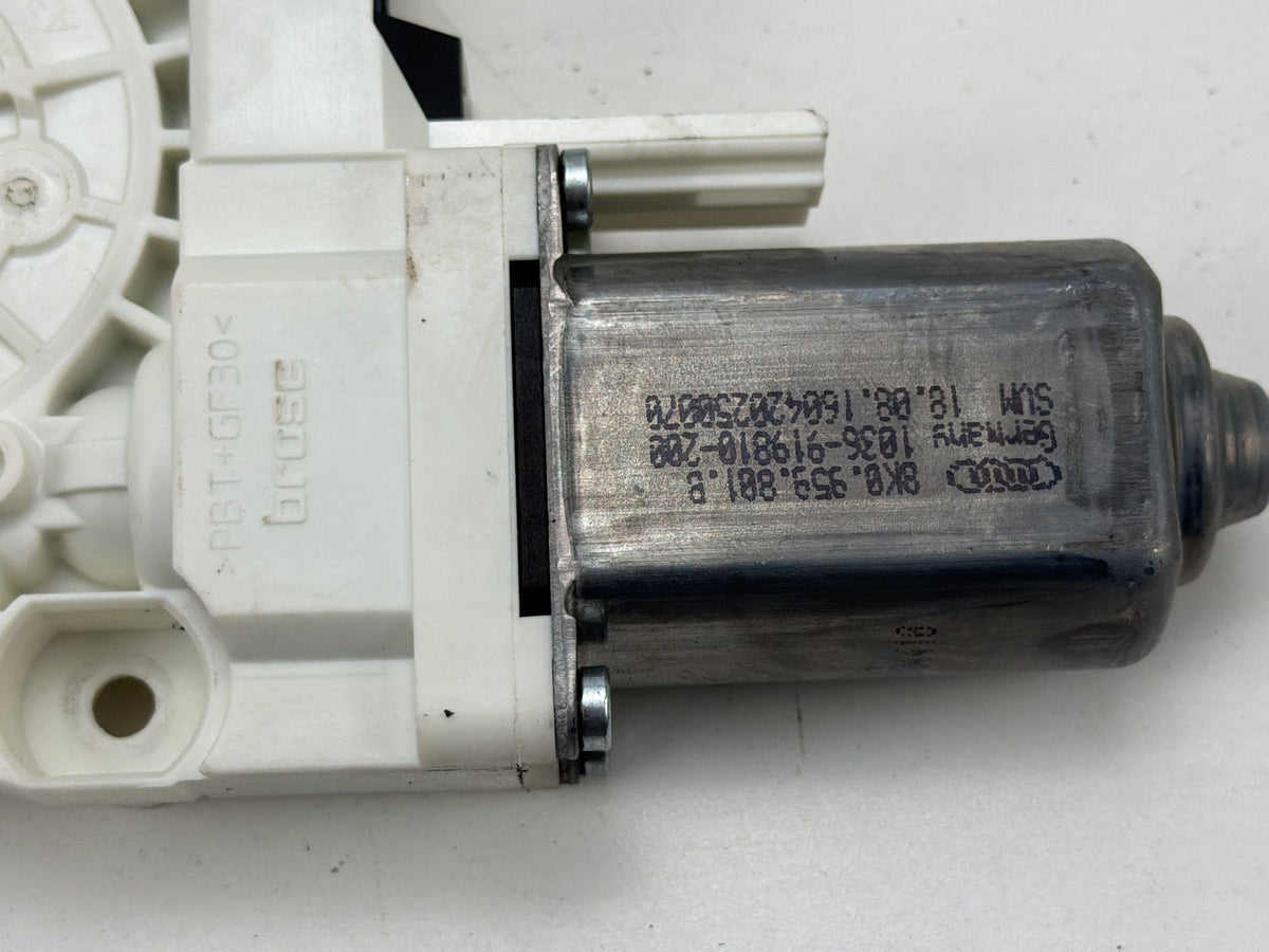 2010-2017 Audi Q5 Front Left Driver Side Door Window Regulator Motor OEM