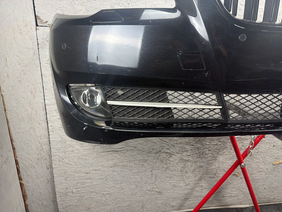 2011-2013 BMW 550i xDrive F10 Front Bumper Cover Grilles Fog Lights Set OEM