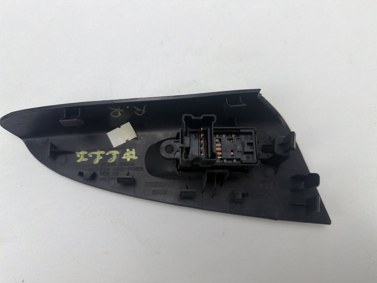 2013-2019 Nissan Sentra Right Rear Window Switch 82960-3SG0A OEM