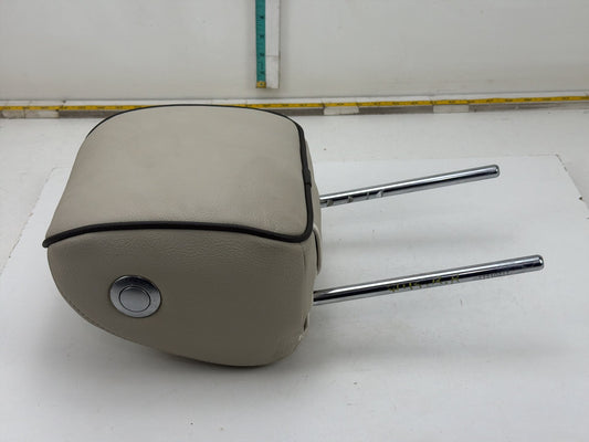 2010-2012 Land Rover Range Rover Rear Right Side Seat Headrest Beige Leather OEM