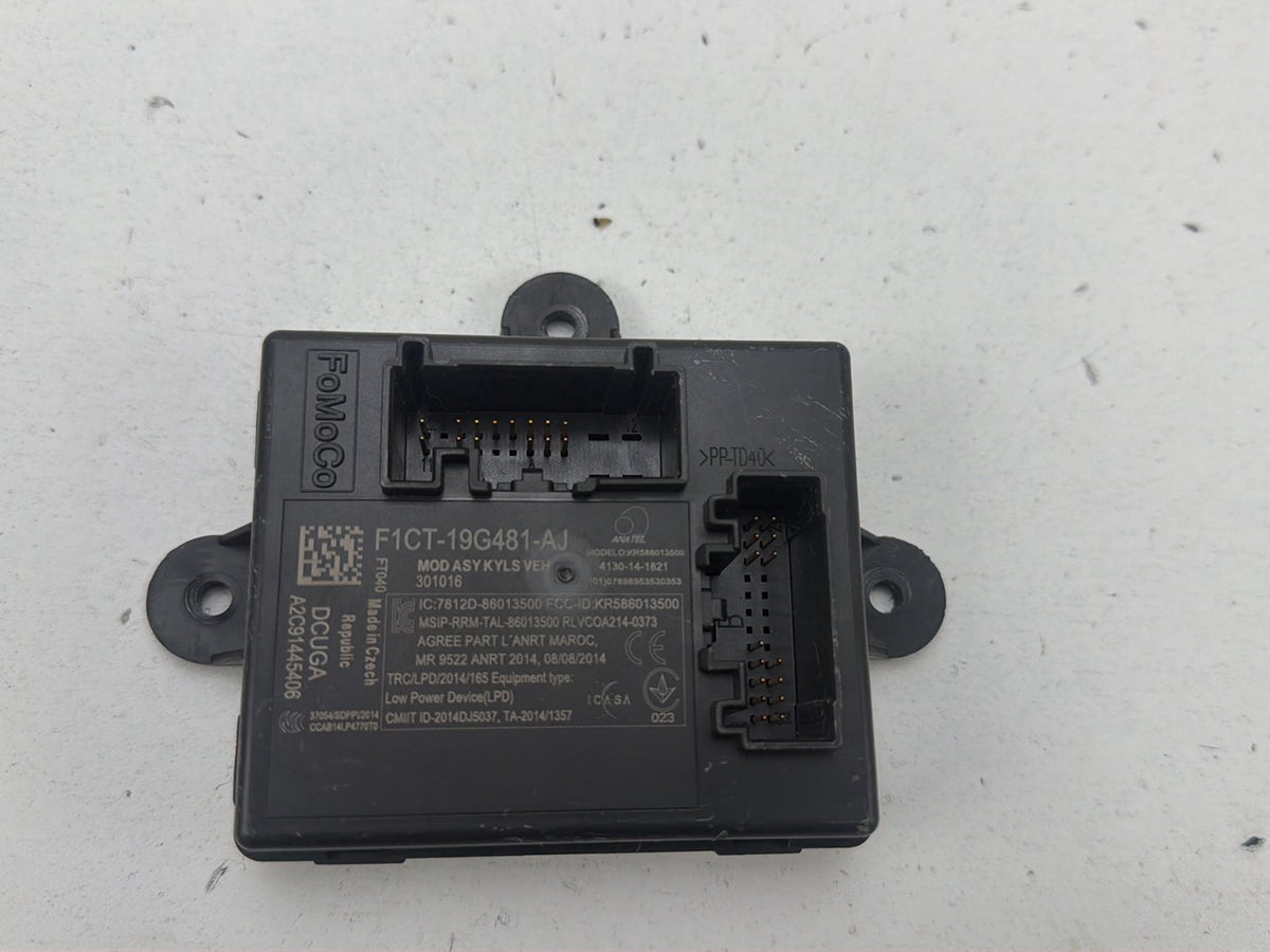 2013-2019 Ford Escape Keyless Entry Receiver Module F1CT-19G481-AJ OEM