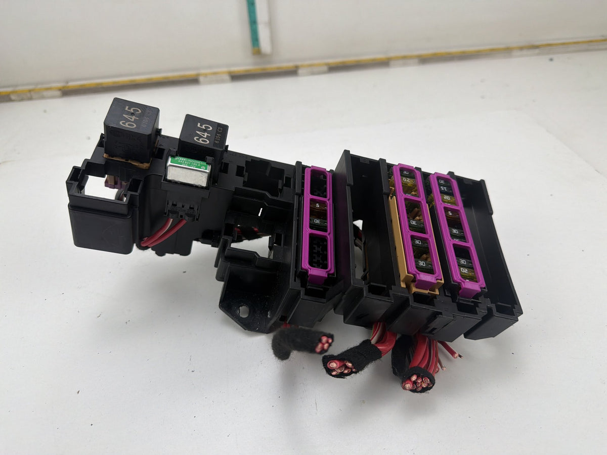 2013-2017 Audi Q5 Rear Right Trunk Cavity Fuse Box Relay Panel Carrier OEM
